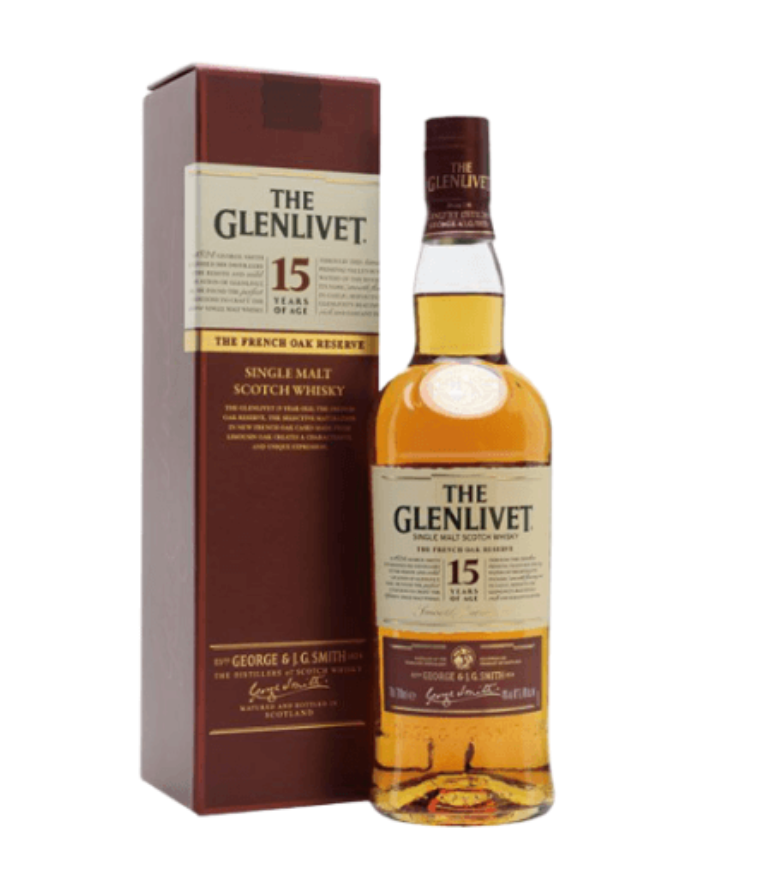 Glenlivet 15yrs Scotch Whisky 750ml