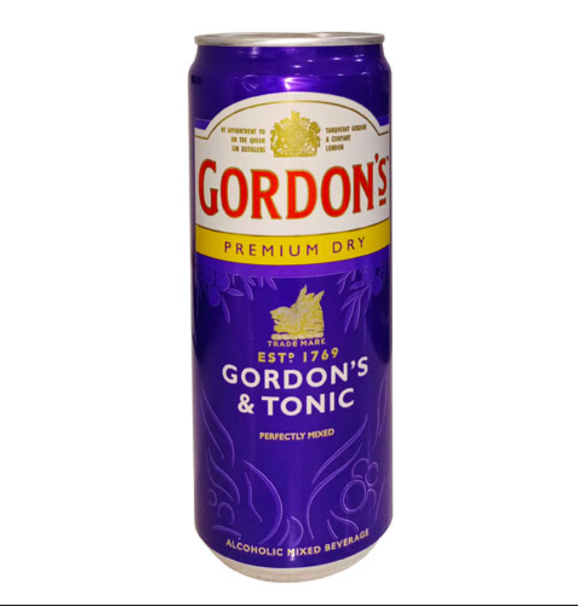 Gordon's London Dry Gin & Tonic Can 330ml