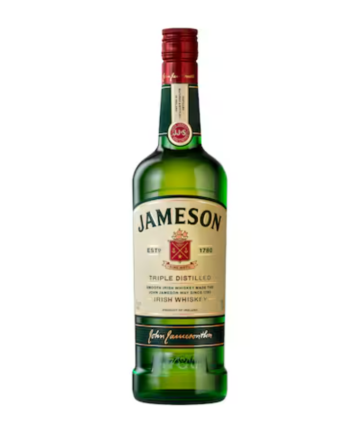 Jameson Triple Distilled Irish Whisky 750ml